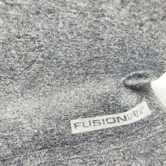 Pittsburgh Pitt Panthers Athletic Shirt Mens Small Fusion Fit Gray Short Sleeve - Picture 4 of 5